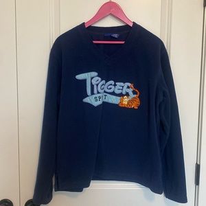 Disney Tiger‎ Fleece Sweatshirt XL